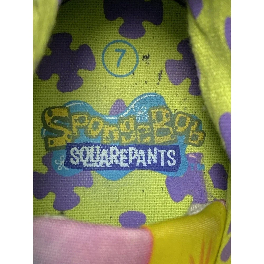 SpongeBob SquarePants High Top Graphic Canvas Sneakers Shoes Unisex M 7/W 8.5